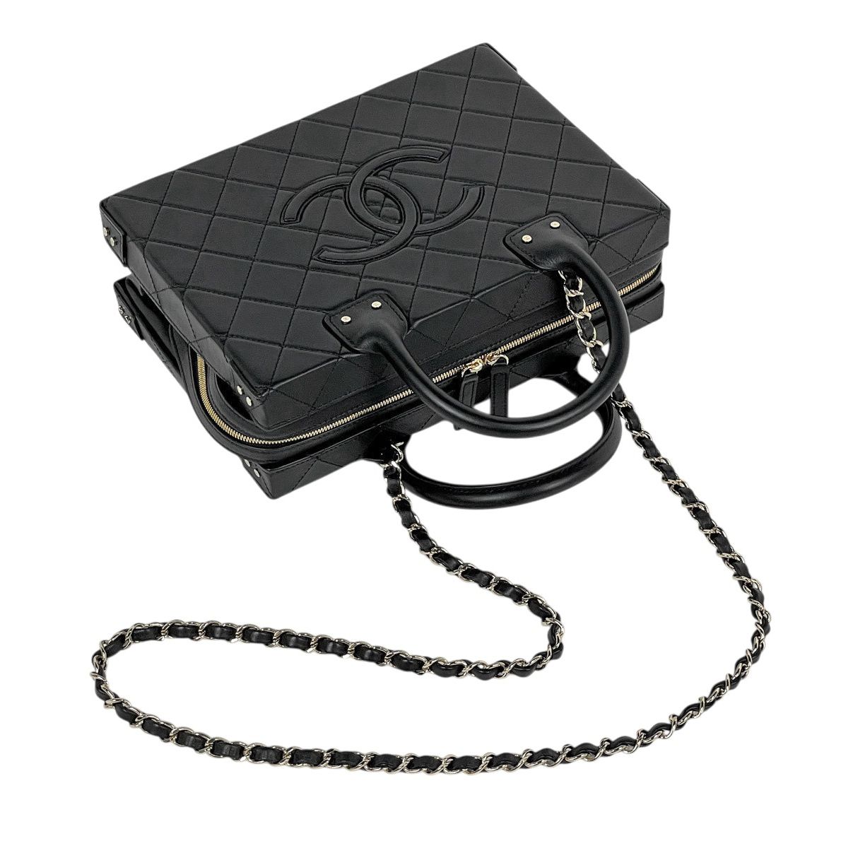 シャネル CHANEL ココマーク チェーン ショルダーバッグ マトラッセ 