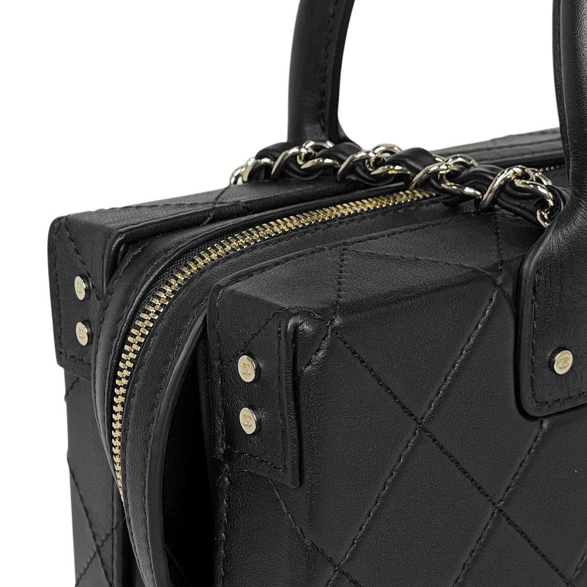 シャネル CHANEL ココマーク チェーン ショルダーバッグ マトラッセ 
