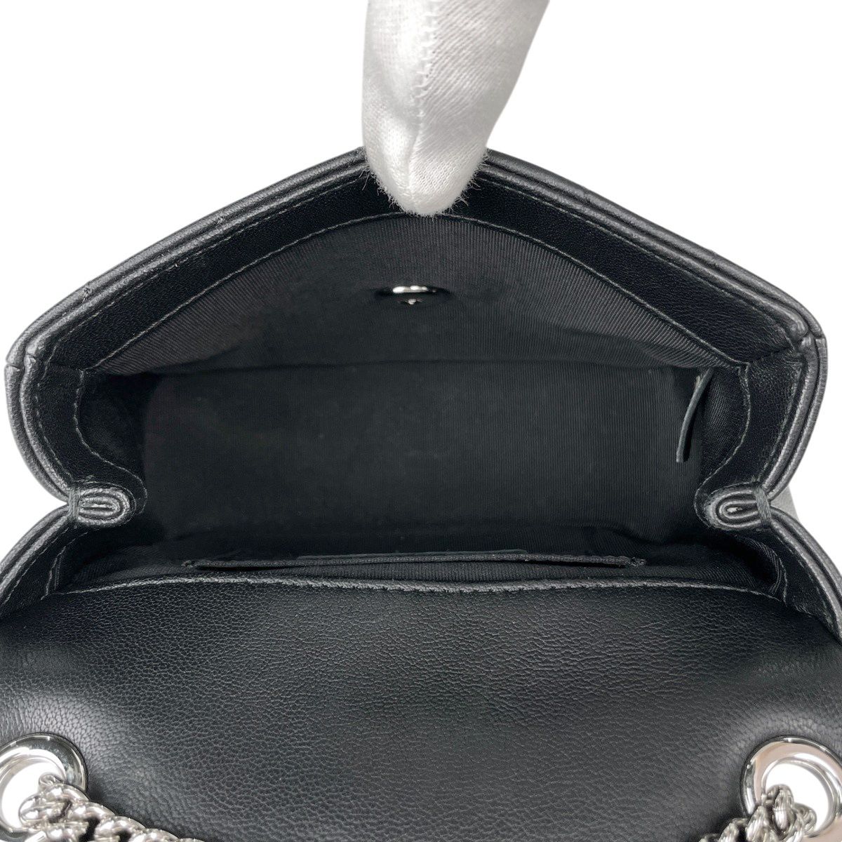 シャネル CHANEL Vステッチ ミニ チェーン ショルダーバッグ ココ 