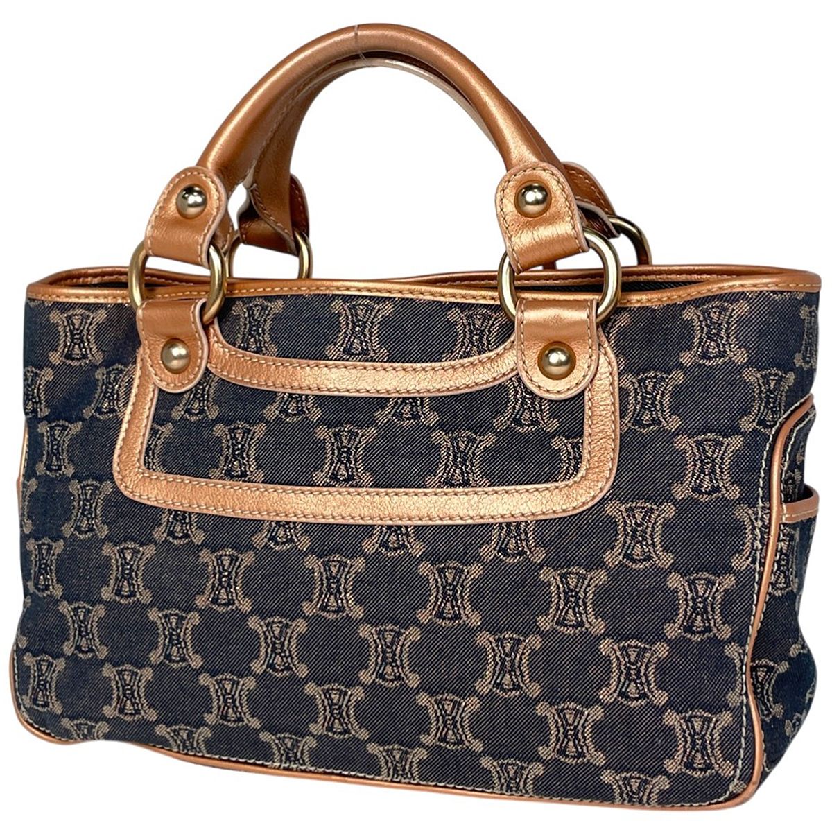 セリーヌ CELINE ブギーバッグ パリマカダム ラメ ハンドバッグ セリーヌ CELINE ブギーバッグ パリマカダム ラメ ハンドバッグ