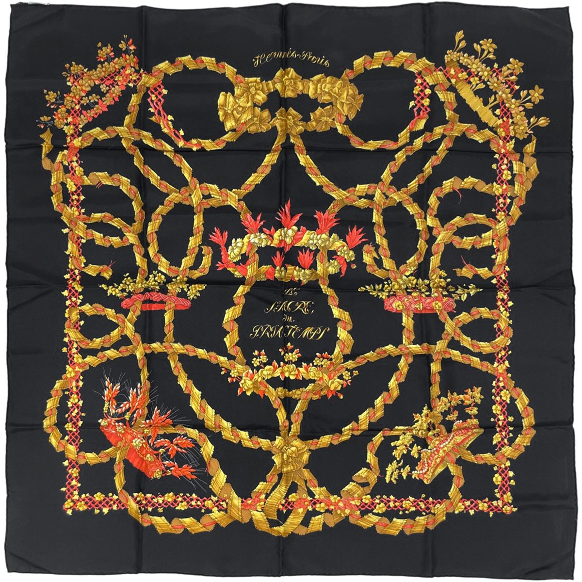 エルメス HERMES カレ90 LE SACRE du PRINTEMPS 春の祭典 スカーフ