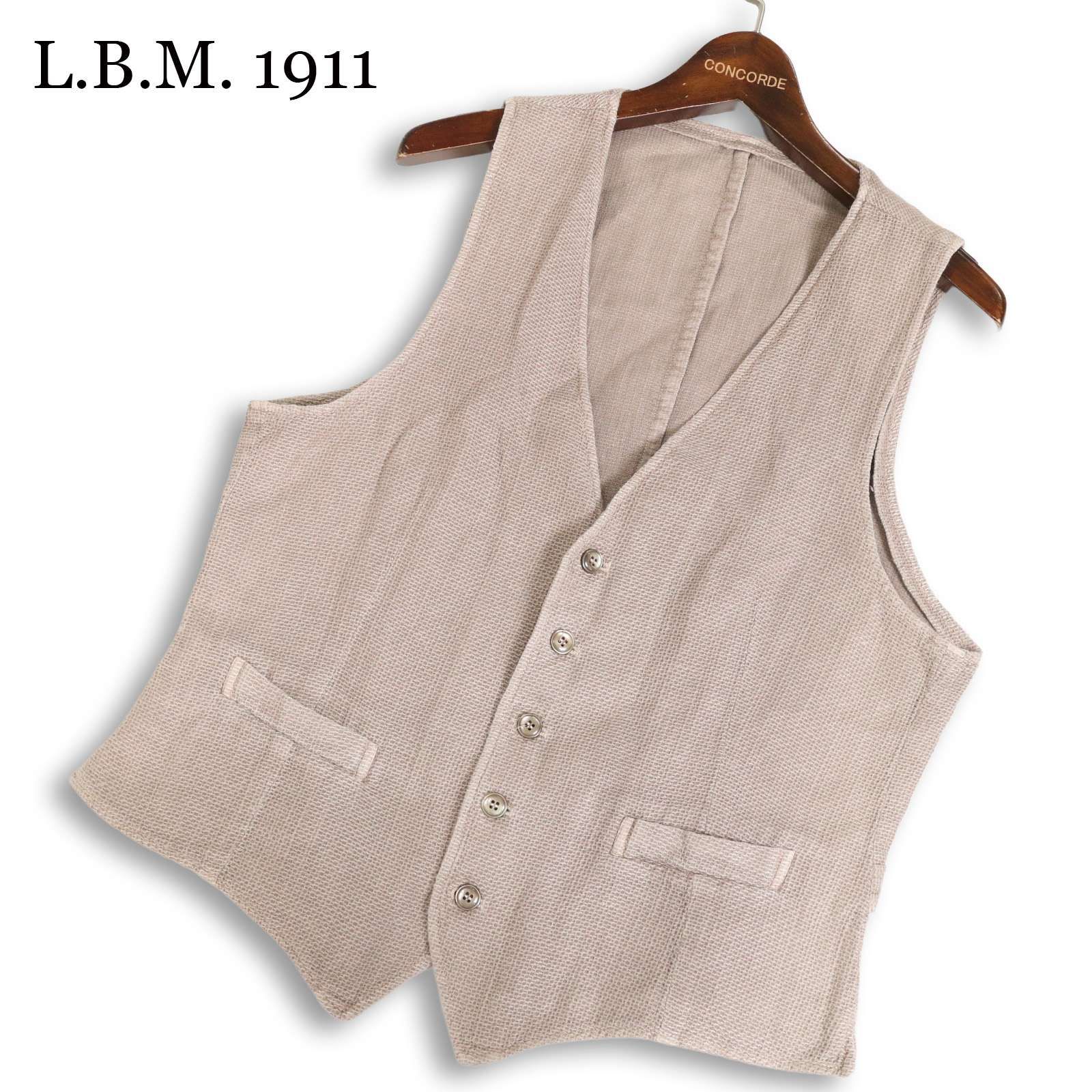 イタリア製☆ L.B.M. 1911 ルビアム エルビーエム1911 春夏☆ リネン 