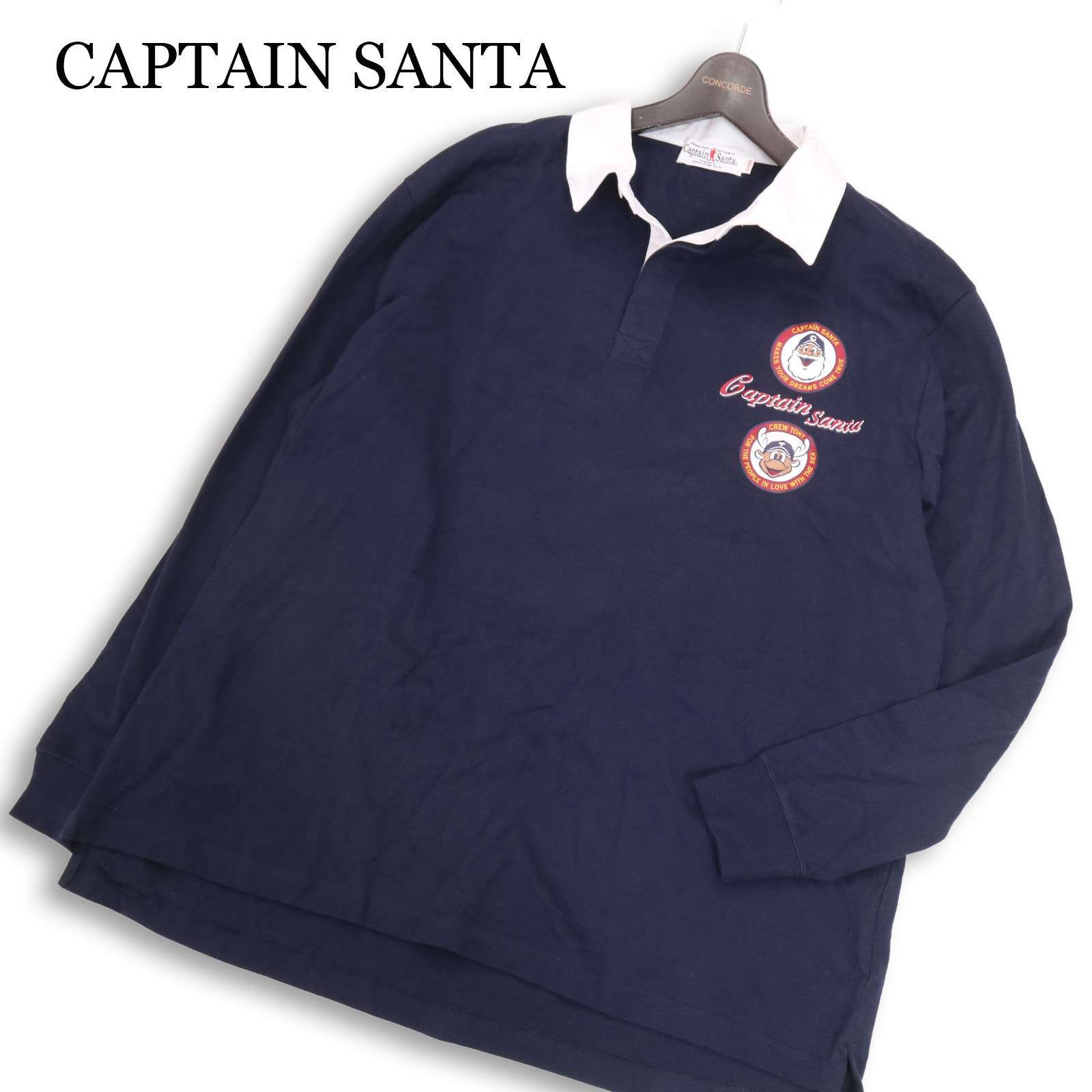 CAPTAIN SANTA キャプテンサンタ 通年☆ 長袖 バックプリント 