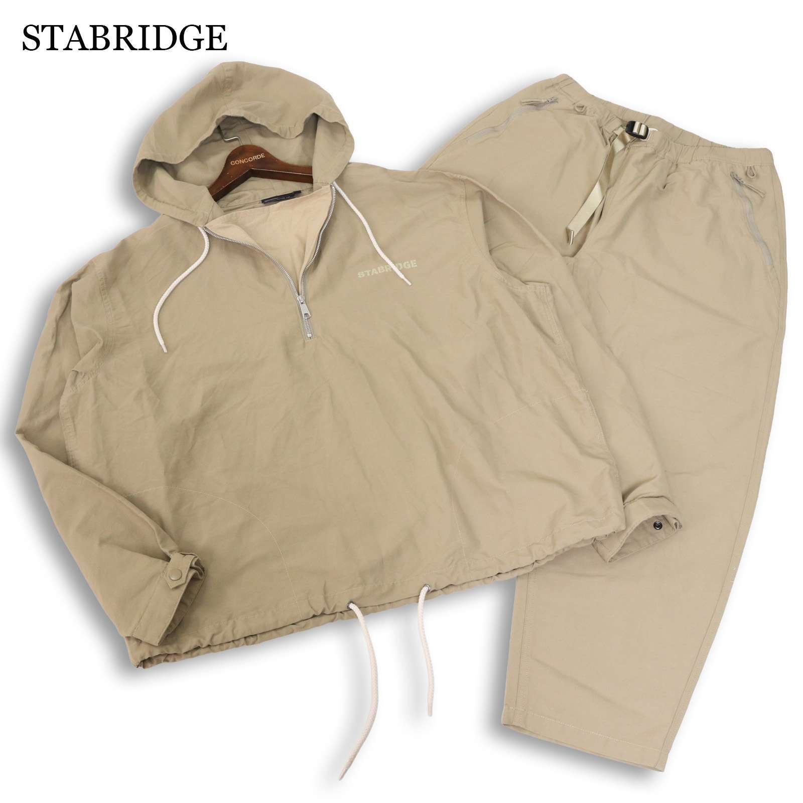 26SS☆ STABRIDGE スタブリッジ 【SHORE WALKER ANORAK/PANTS】 ショア 