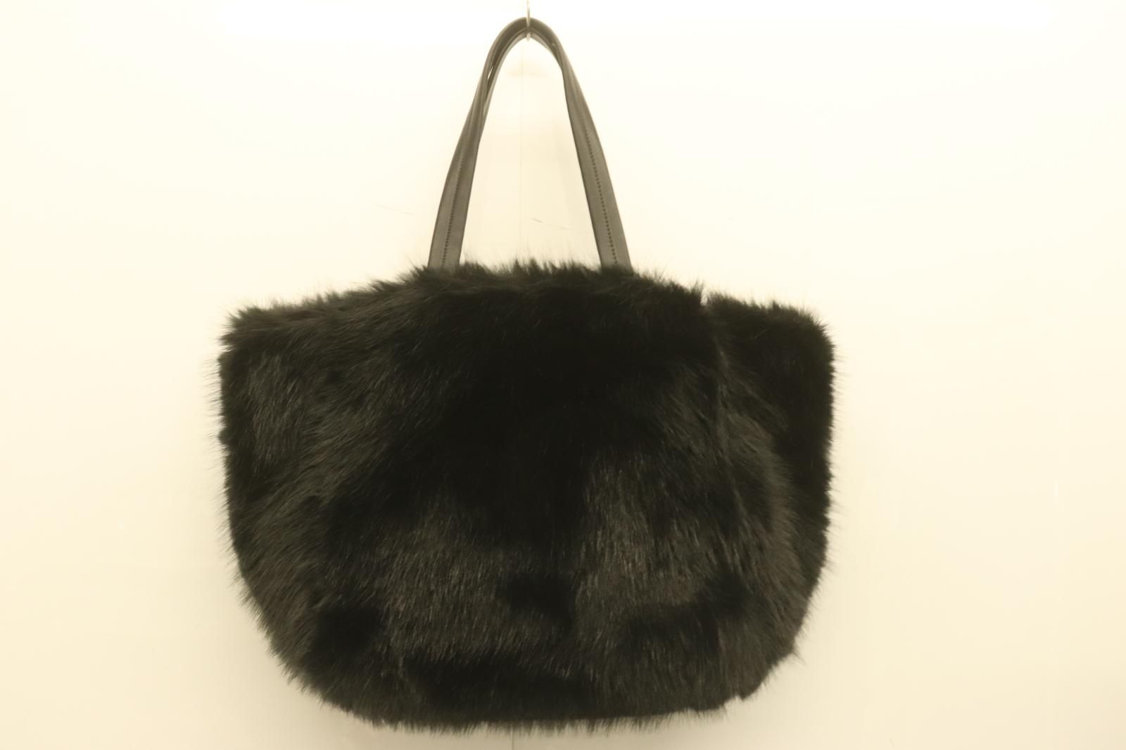中古】 GAP レディーストートバッグ -- フェイクファートートバッグ 