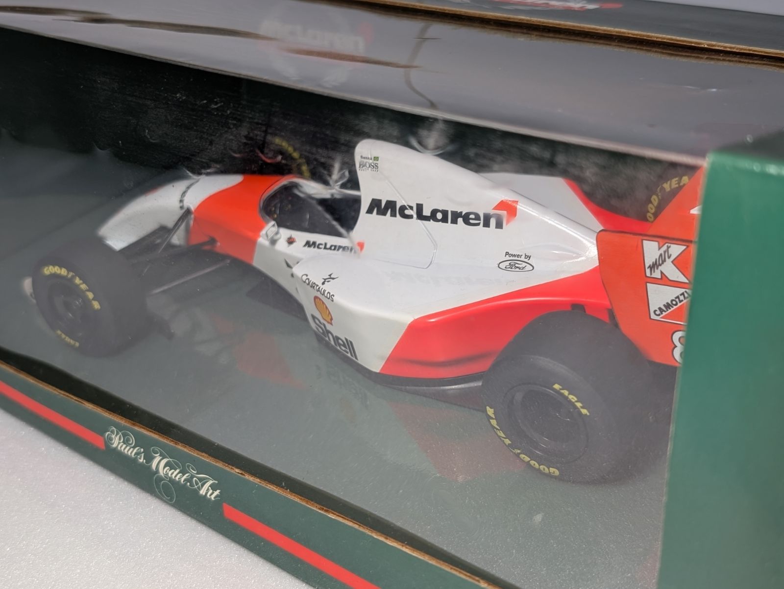 初期製品 1/18 ミニチャンプス マクラーレンMP4/8 アイルトン・セナ