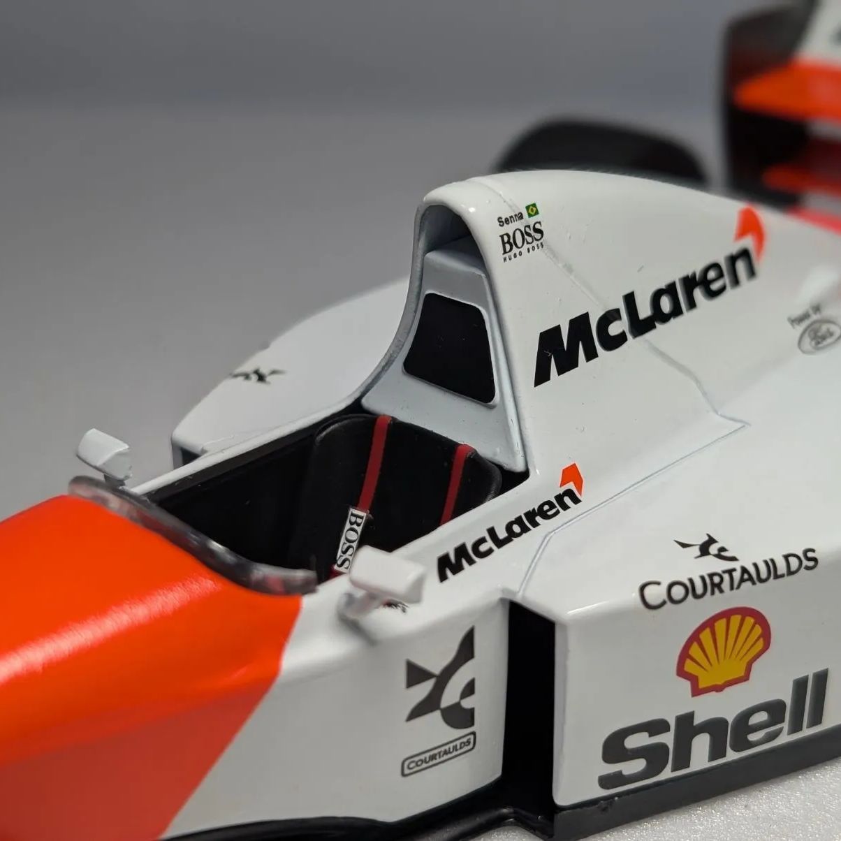 初期製品 1/18 ミニチャンプス マクラーレンMP4/8 アイルトン・セナ