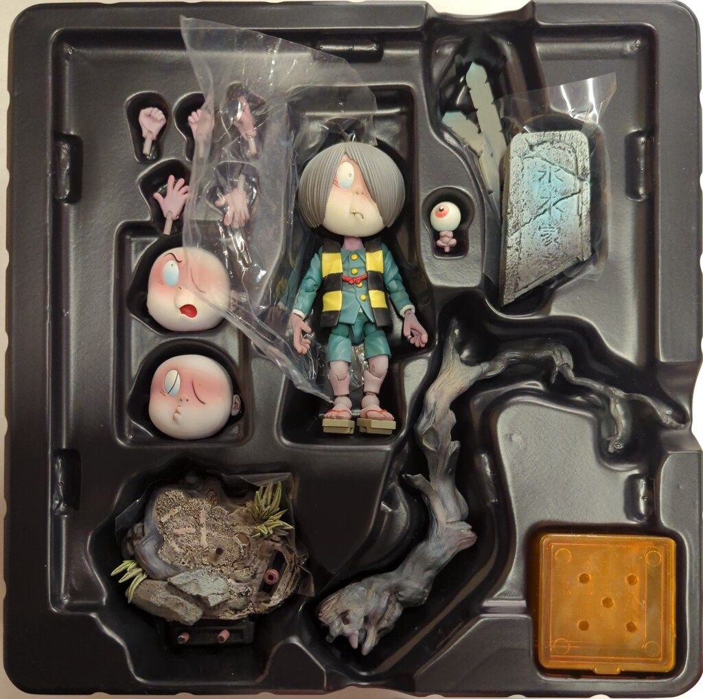 海洋堂　リボルテックTAKEYA 立体絵巻　3セット フィギュア 海洋堂 リボルテックTAKEYA/ゲゲゲの鬼太郎 立体絵巻