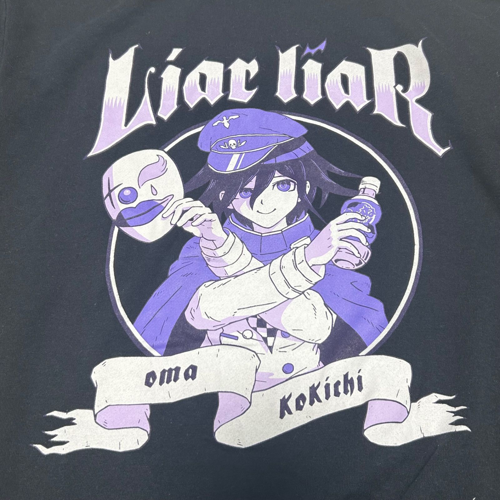 【即購入OK】LISTEN FLAVOR 王馬小吉 ライアーパーカー ホワイト 希少 ダンガンロンパv3 王馬小吉 ライアーパーカー LITSTEN FLAVOR