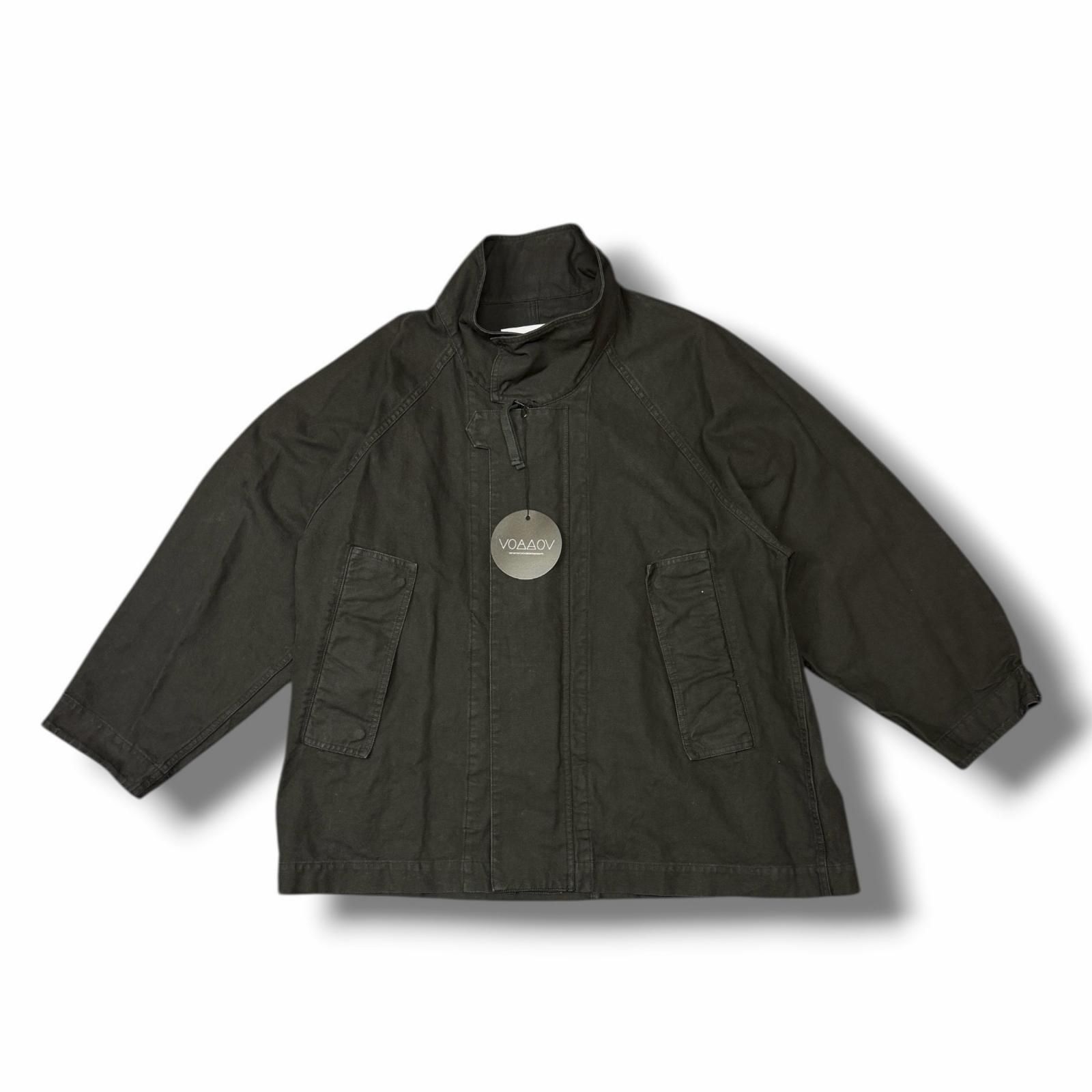 参考上代43780円 未使用 VOAAOV 23SS HEAVY OXFORD BLOUSON 