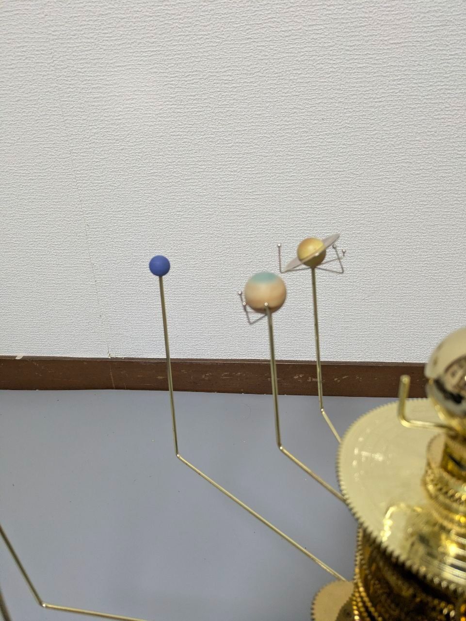 希少】ディアゴスティーニ 太陽系モデル 太陽系をつくる 三球儀 完成品
