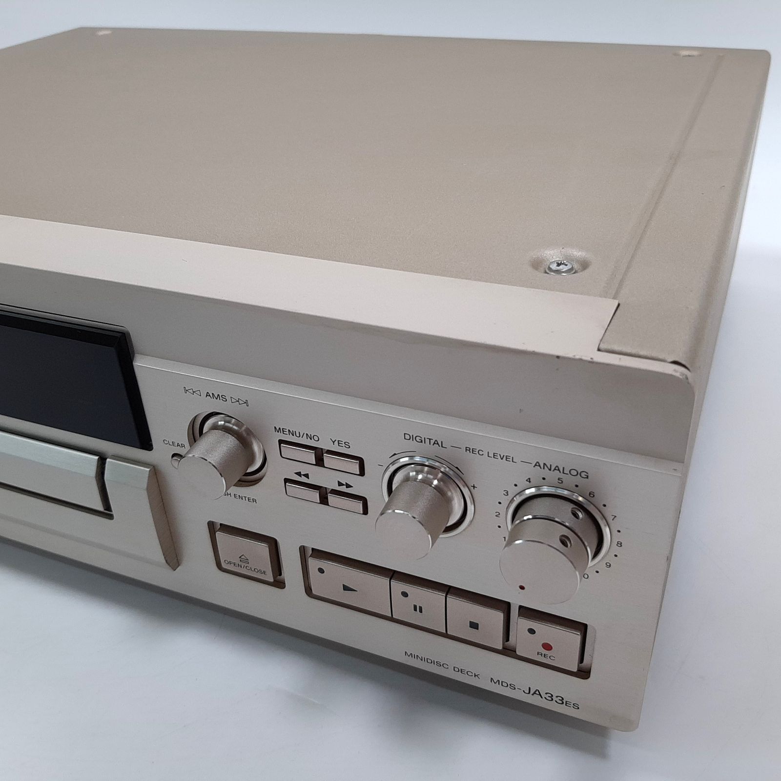 SONY MDS-JA33ES MDデッキ ミニディスクデッキ ゴールド 純正リモコン 