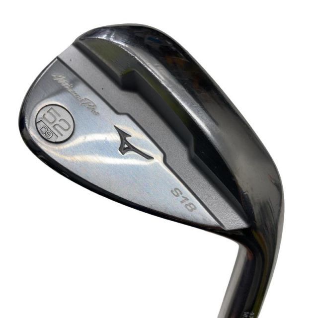 中古】 ミズノ Mizuno Pro S18 52°/09° ウェッジ WG 純正特注シャフト 