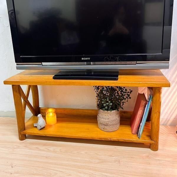 ♪無垢材 テレビボード アジアン家具［幅100cm］ テレビ台 TVボード 