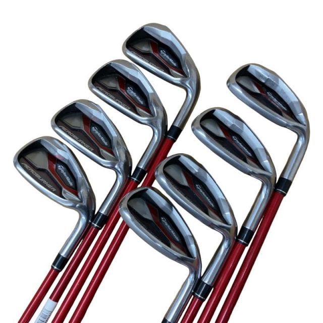 中古】 テーラーメイド AERO BURNER 8S アイアンセット IR TM7-415 