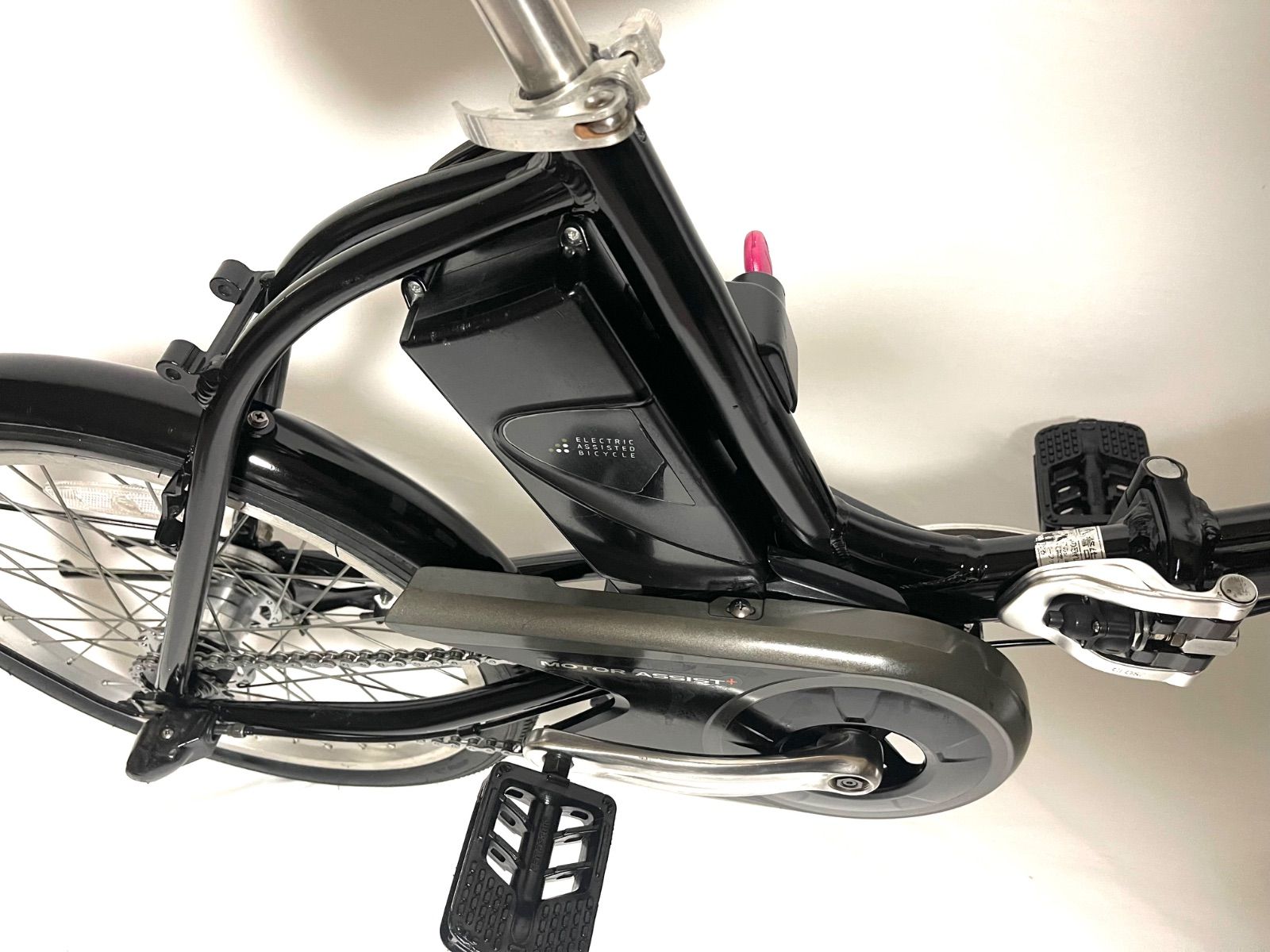 0263【動作確認済】送料無料 Panasonic 折り畳み電動アシスト自転車 