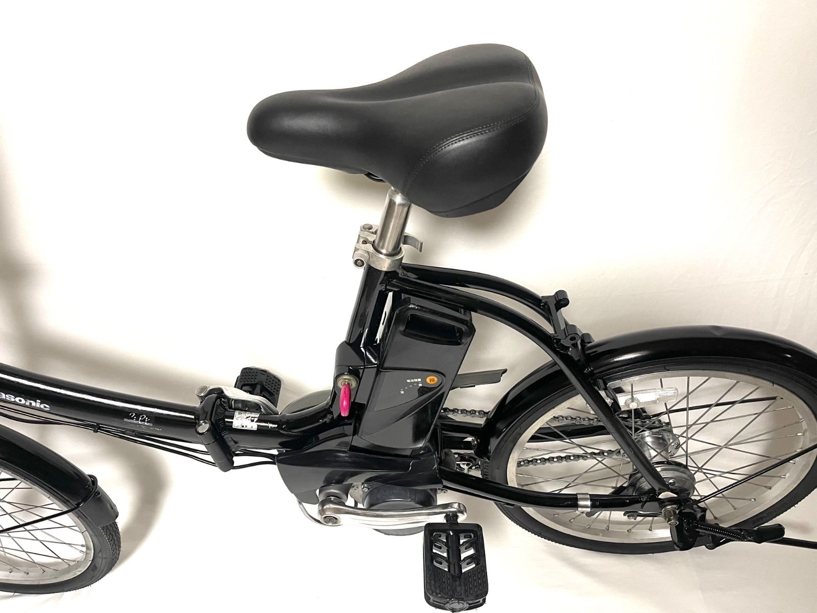 0263【動作確認済】送料無料 Panasonic 折り畳み電動アシスト自転車 