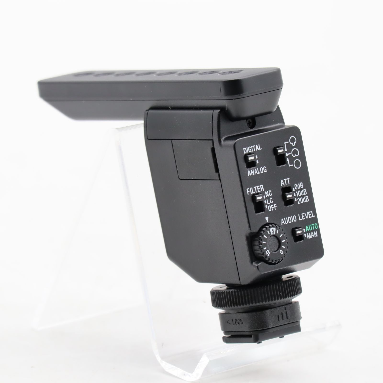 SONY ECM-B1M デジタルショットガンマイク｜MIシュー対応 外部マイク 