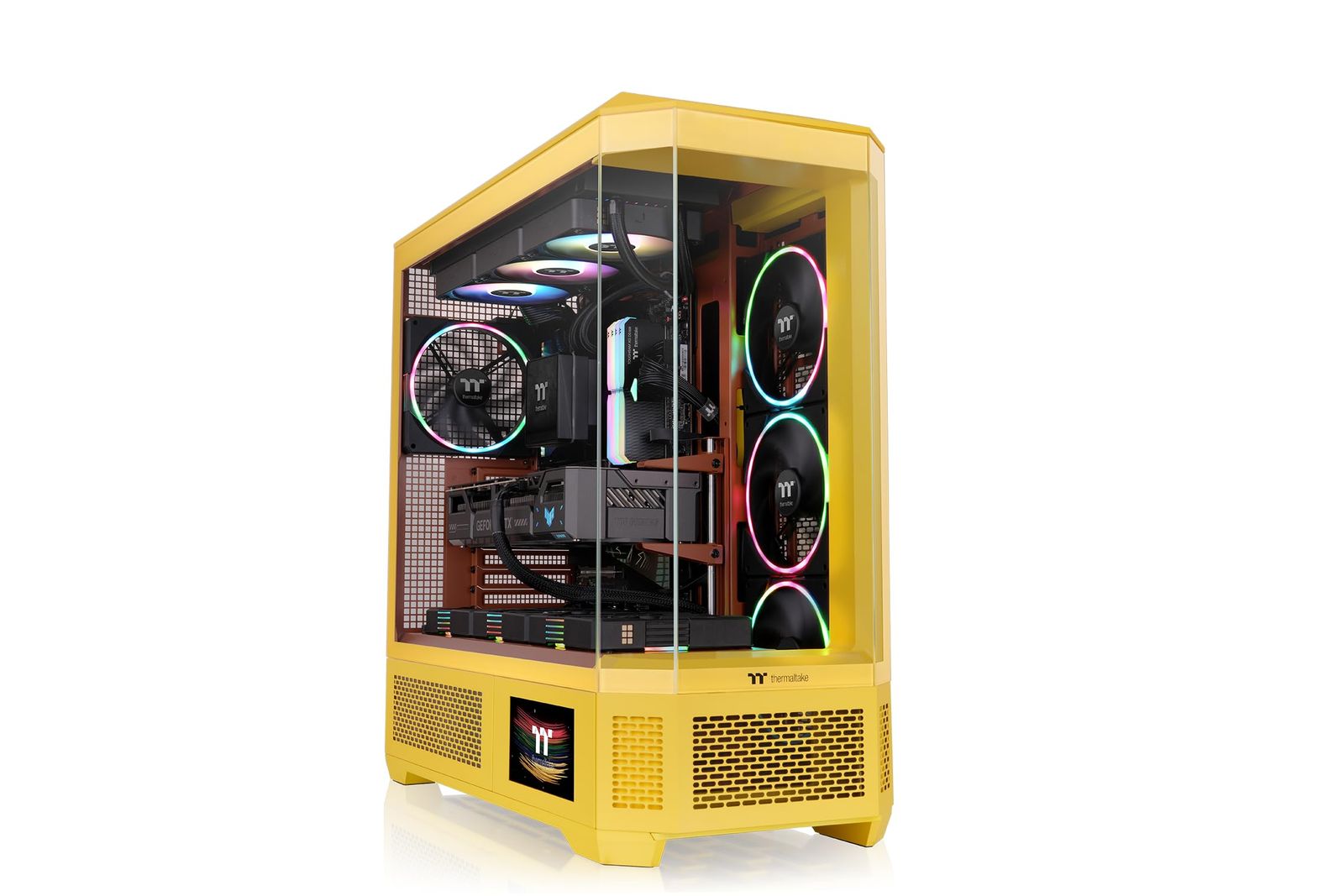 新品 Thermaltake View 600 TG Butter Caramel フルタワー PCケース CA-11H-00FMWN-00 CS9395