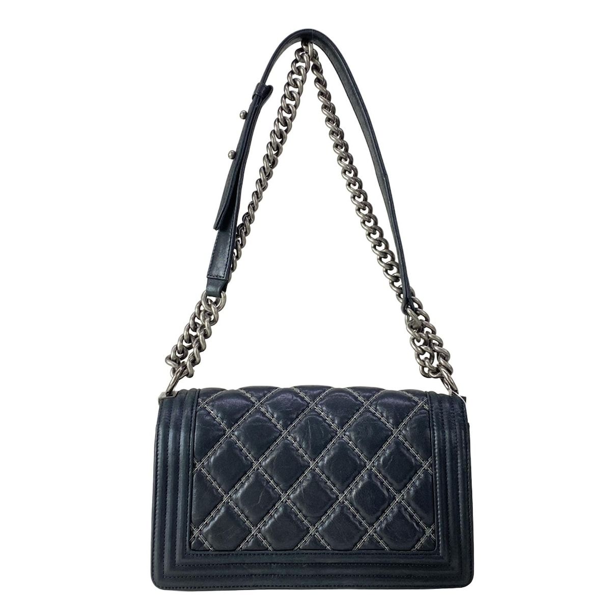 CHANEL(シャネル) ショルダーバッグ ボーイシャネル/マトラッセ A67086