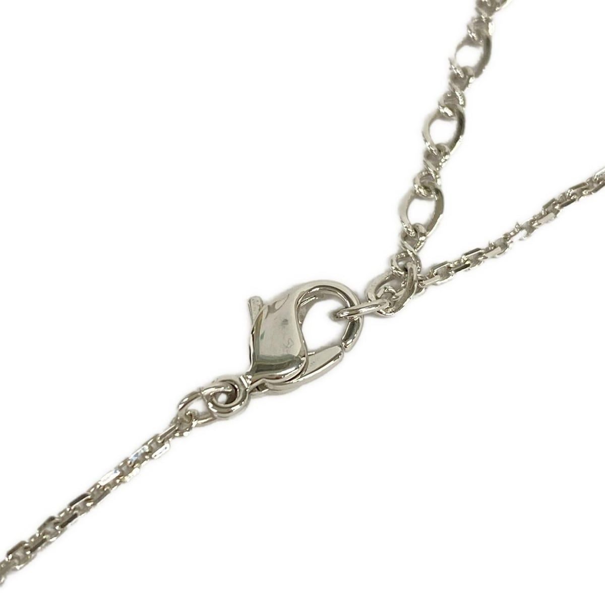SWAROVSKI(スワロフスキー) ネックレス美品 - シルバー×クリア クロス 