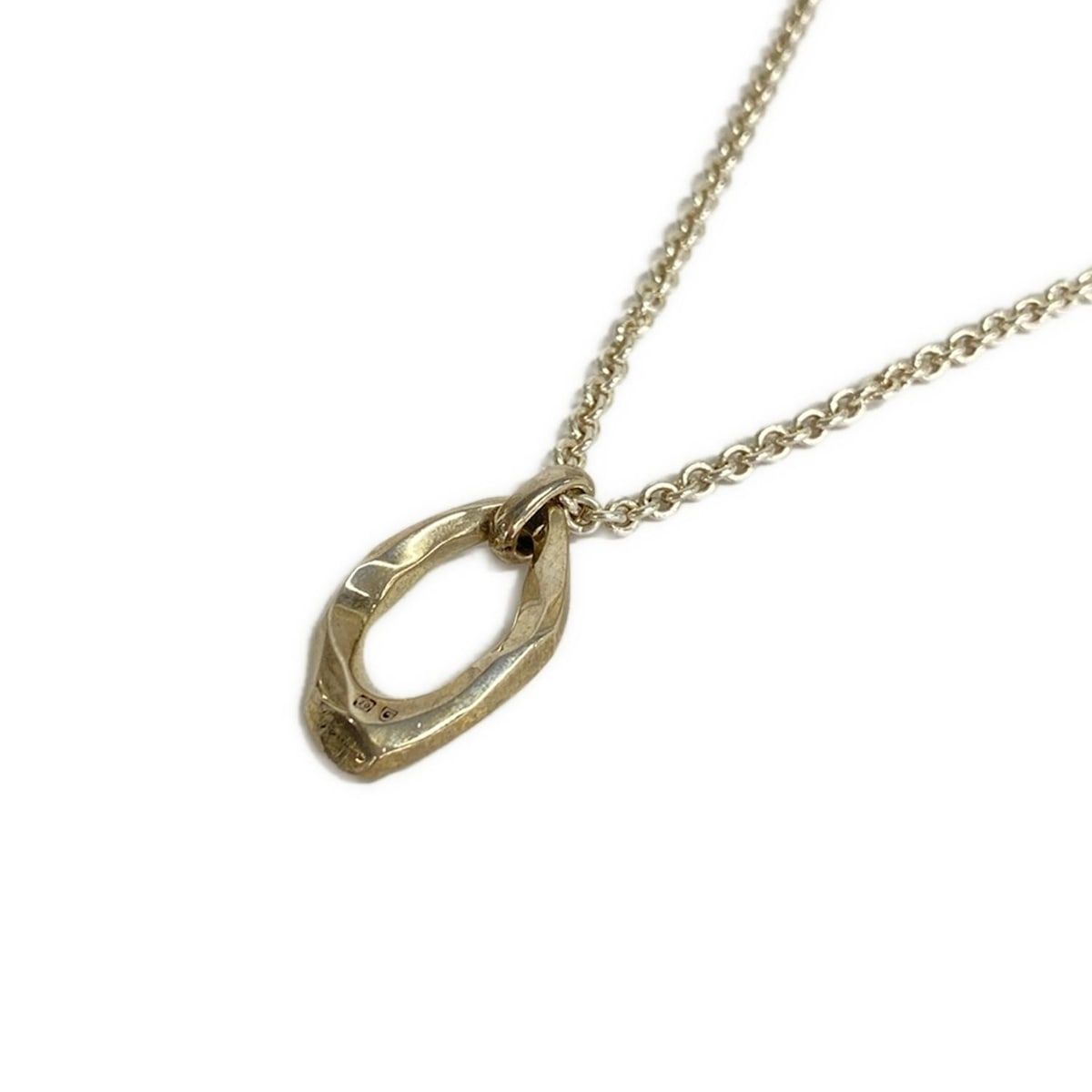 GARNI ガルニ クロッケリーY字ネックレス ロングネックレス シルバー