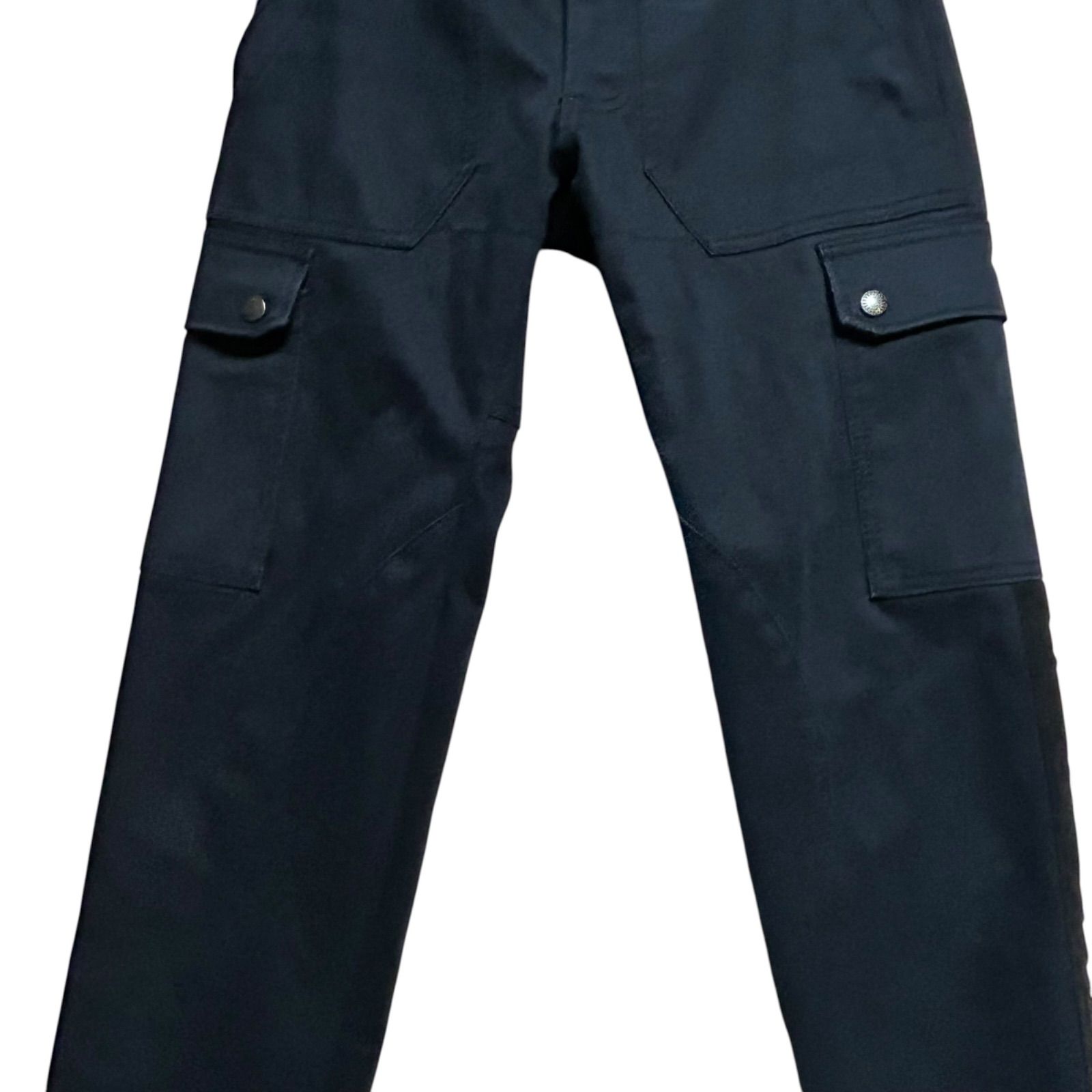 極暖】KADOYA WINTER MOTO CARGO 黒 Sサイズ 防風・透湿バイカーパンツ 