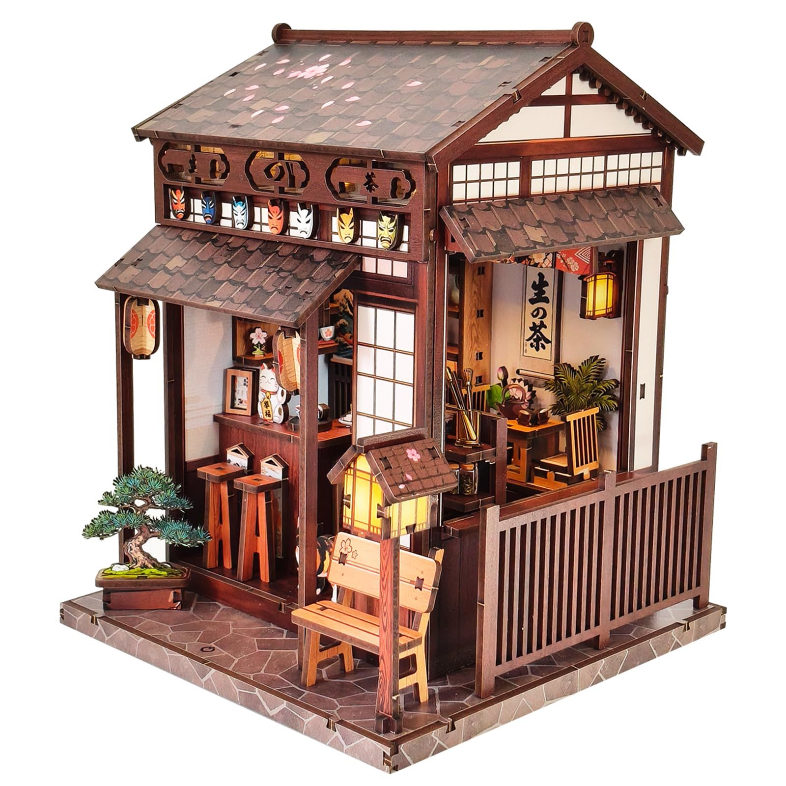 ミニチュアハウス 和風 ドールハウス ミニチュア 手作りキット 日本