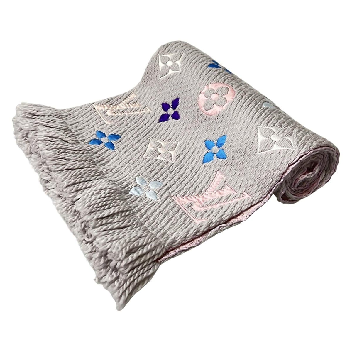 ルイヴィトン LOUIS VUITTON マフラー ロゴマニア レインボー ルイヴィトン/マフラー 【エシャルプ・ロゴマニア】 レインボー