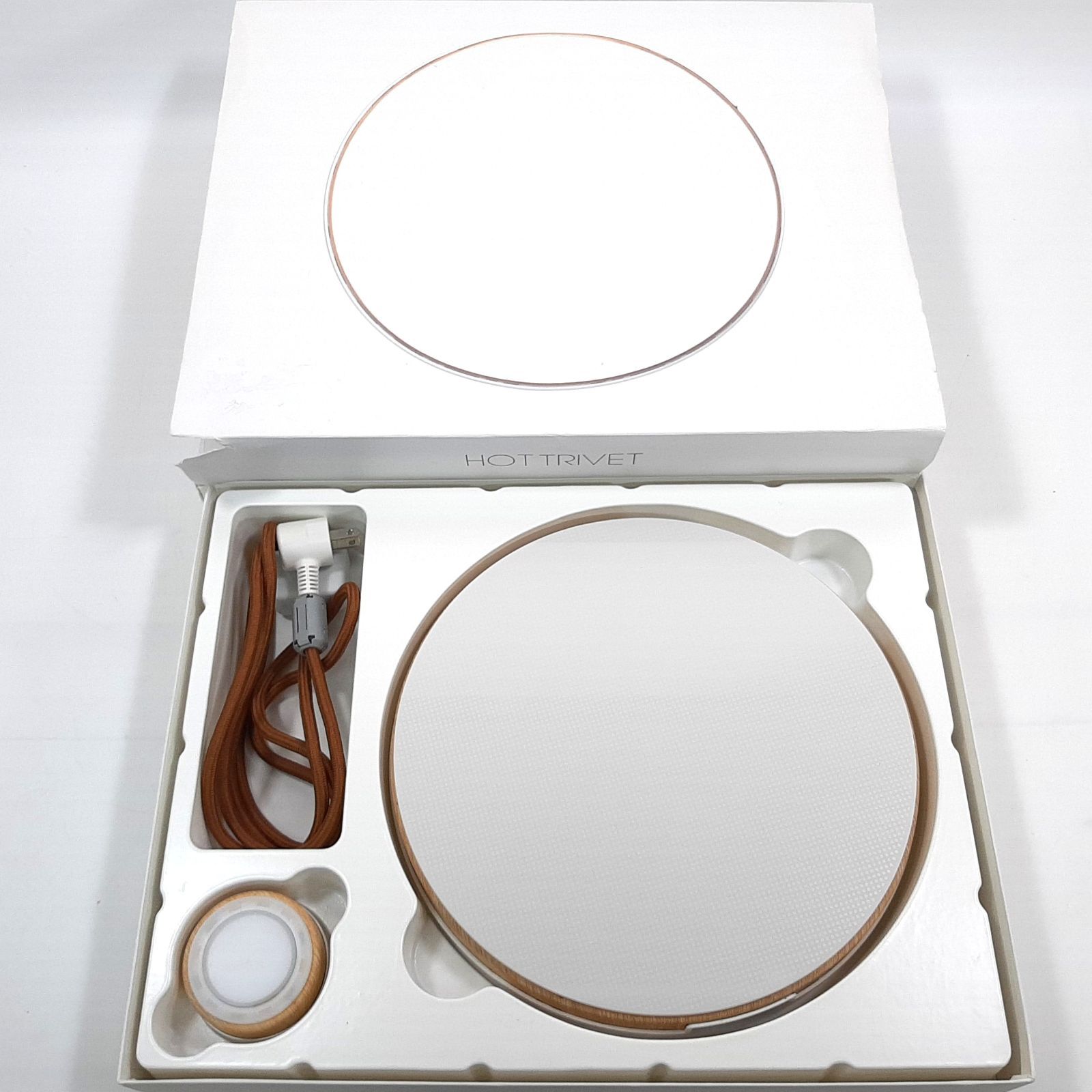 MAINTS ホットトリベット MA-003型 動作品 リモコン付き 保温トレー 