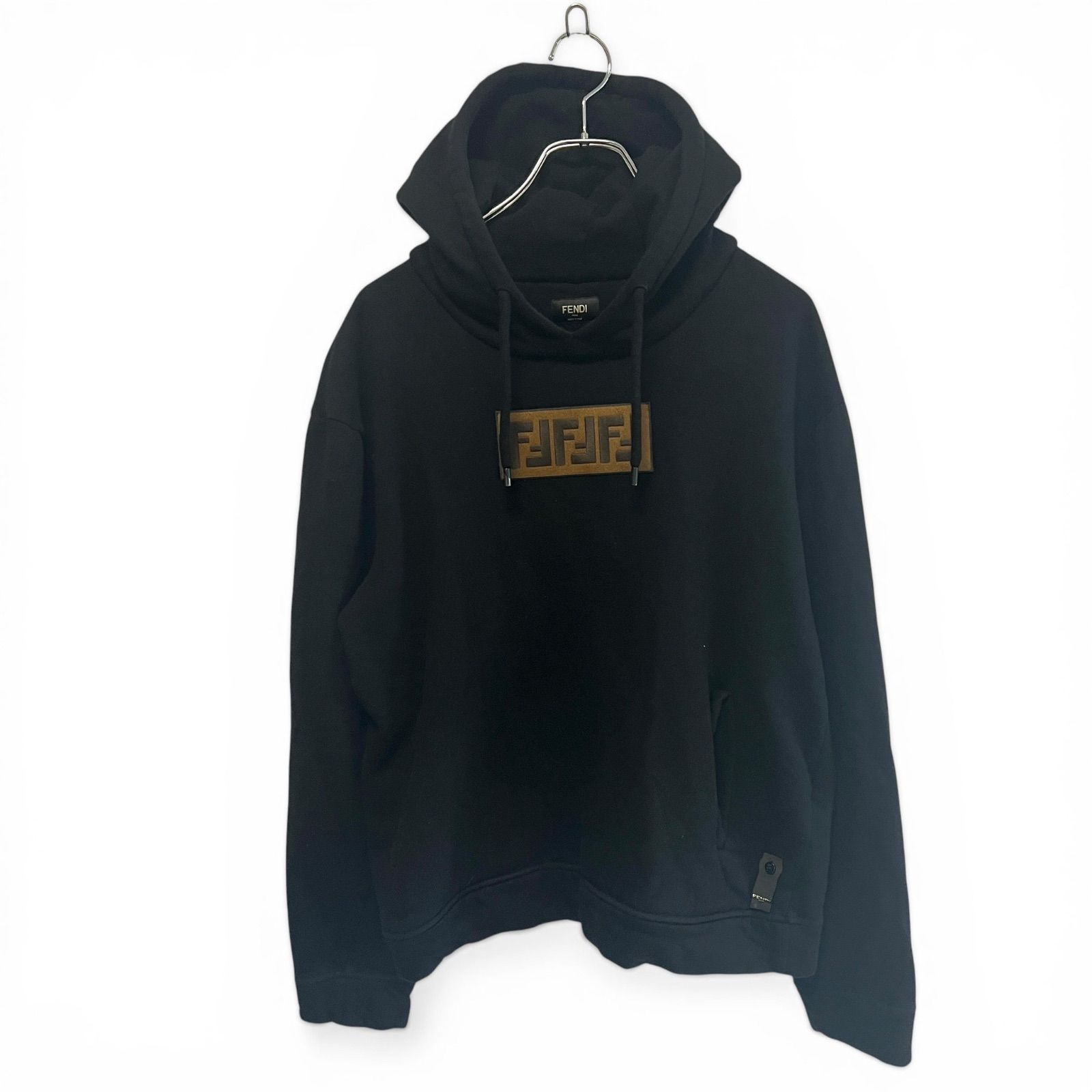FENDI フェンディ プルオーバーパーカー スウェット ズッカ柄 ボックス 