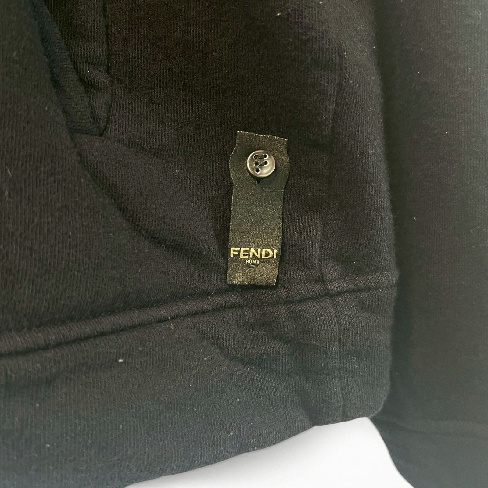 FENDI フェンディ プルオーバーパーカー スウェット ズッカ柄 ボックス 