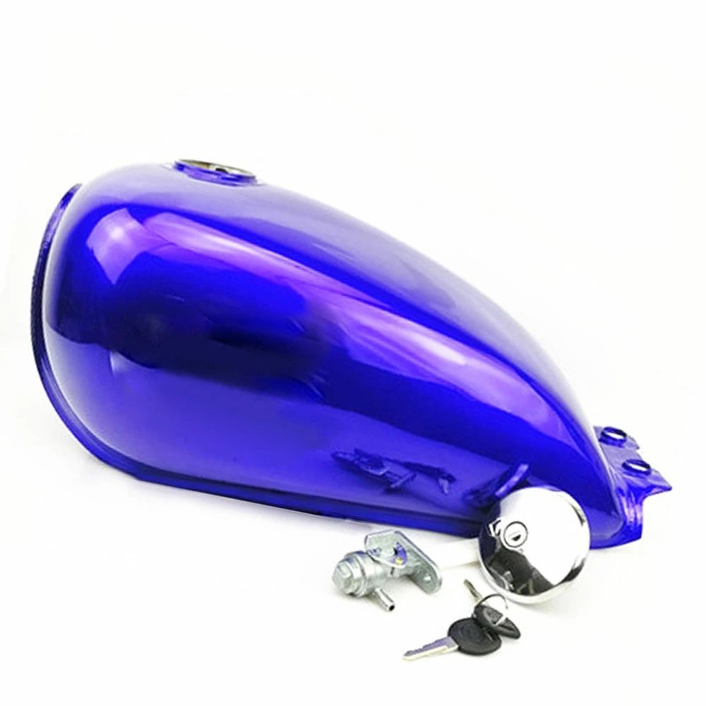 スズキ GN125 GN250 ガソリンタンク 9L 【ネイビーブルー】 塗装済 