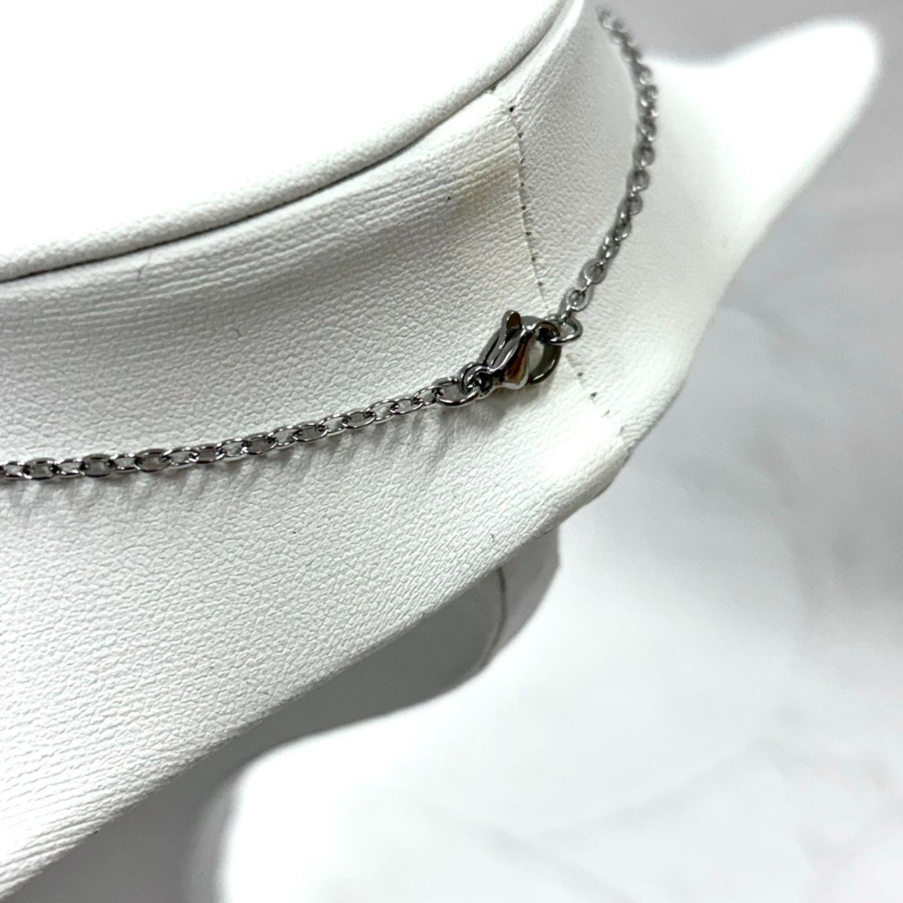 新品チェーン】AGATE/アガット SV925 三日月 ネックレス/ペンダント 