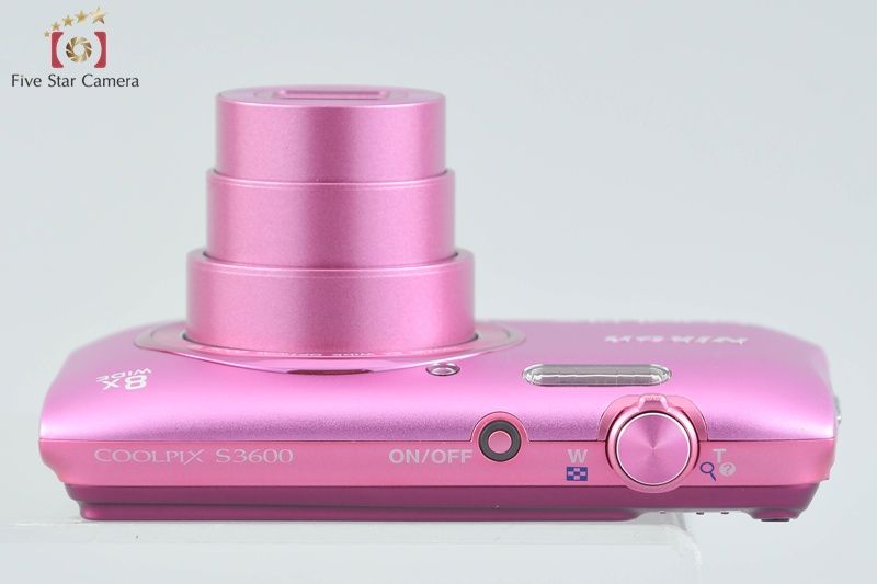 中古】Nikon ニコン COOLPIX S3600 アザレアピンク コンパクトデジタル 