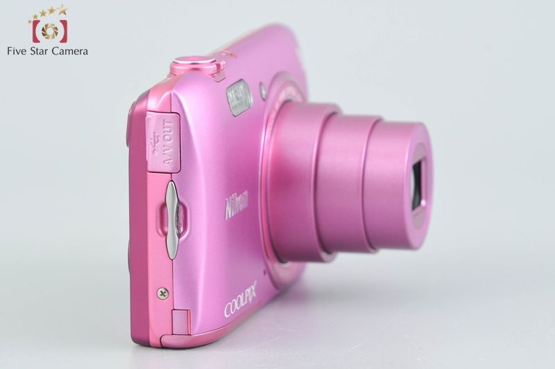 中古】Nikon ニコン COOLPIX S3600 アザレアピンク コンパクトデジタル 