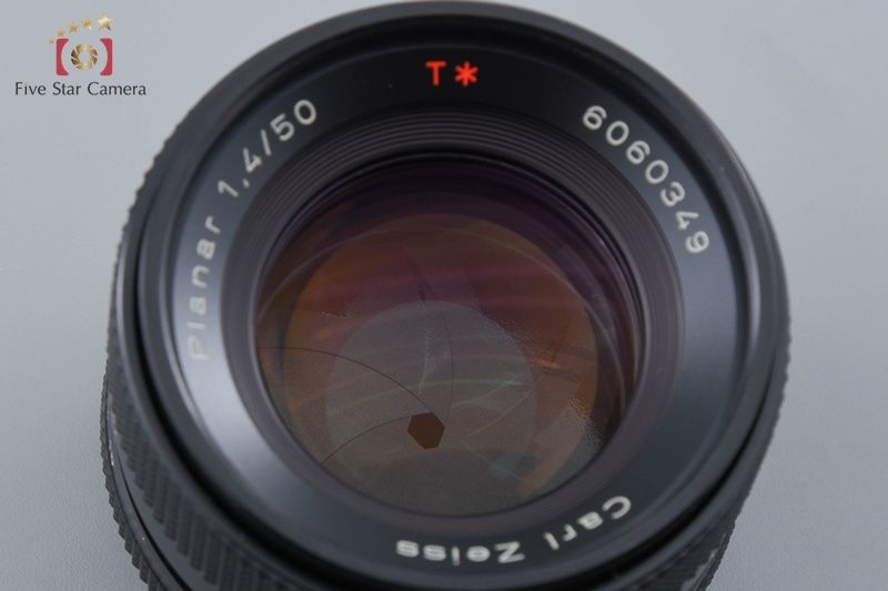 中古】CONTAX コンタックス Carl Zeiss Planar 50mm f/1.4 T* AEJ 