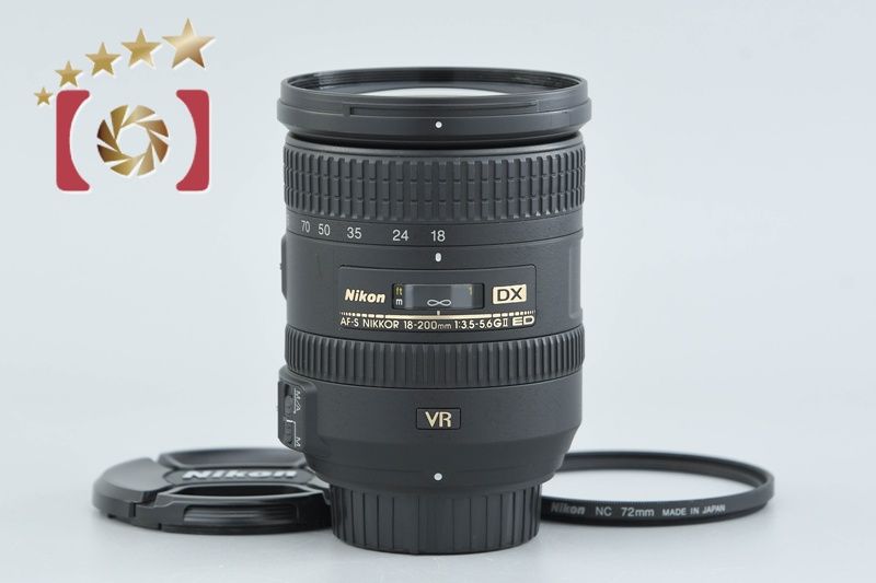 中古】Nikon ニコン AF-S DX NIKKOR 18-200mm f/3.5-5.6 G II ED VR 