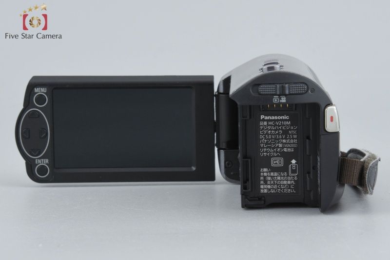 中古】Panasonic パナソニック HC-V210M グレー デジタルハイビジョン