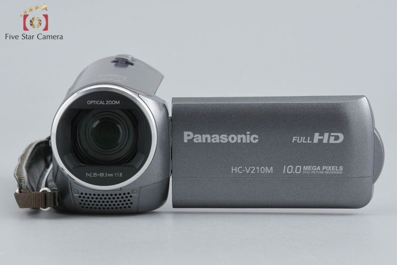 中古】Panasonic パナソニック HC-V210M グレー デジタルハイビジョン