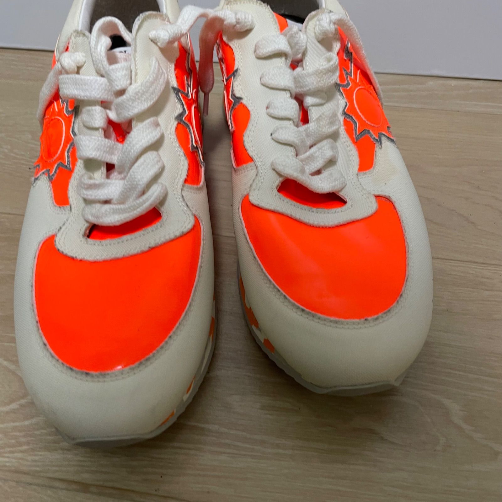 URBAN SUN アーバンサン スニーカー 43 27.5cm相当 オレンジ - メルカリ