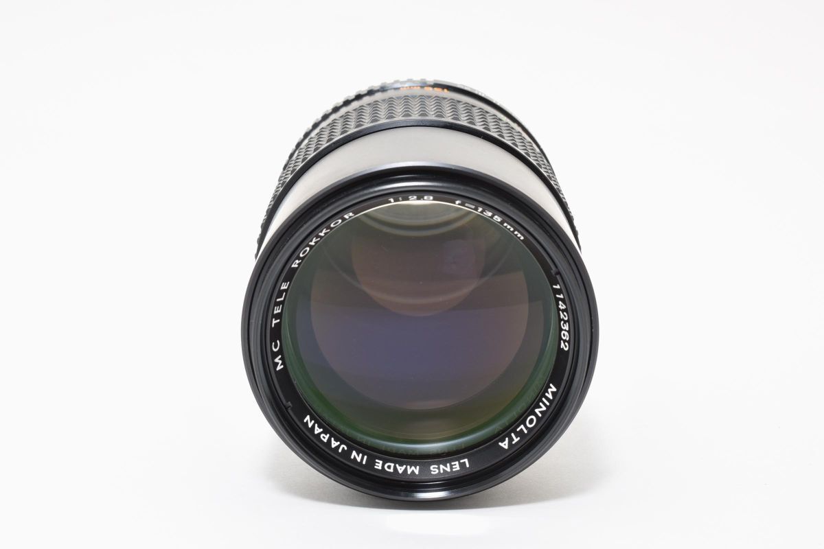 ☆光学美品☆ ミノルタ MINOLTA MC TELE ROKKOR-PF 135mm F2.8 ☆ 完動