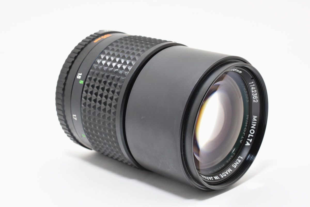 ☆光学美品☆ ミノルタ MINOLTA MC TELE ROKKOR-PF 135mm F2.8 ☆ 完動