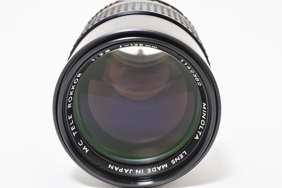 ☆光学美品☆ ミノルタ MINOLTA MC TELE ROKKOR-PF 135mm F2.8 ☆ 完動