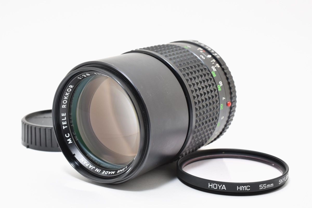 ☆光学美品☆ ミノルタ MINOLTA MC TELE ROKKOR-PF 135mm F2.8 ☆ 完動