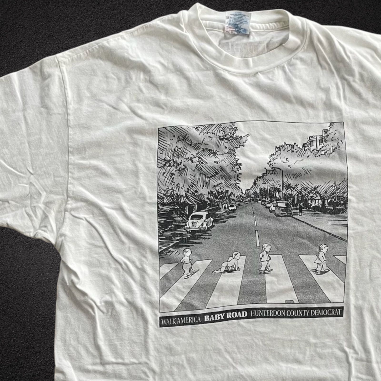 90s Baby Road Abbey Road Hanes XL Single Stitch The Beatles 