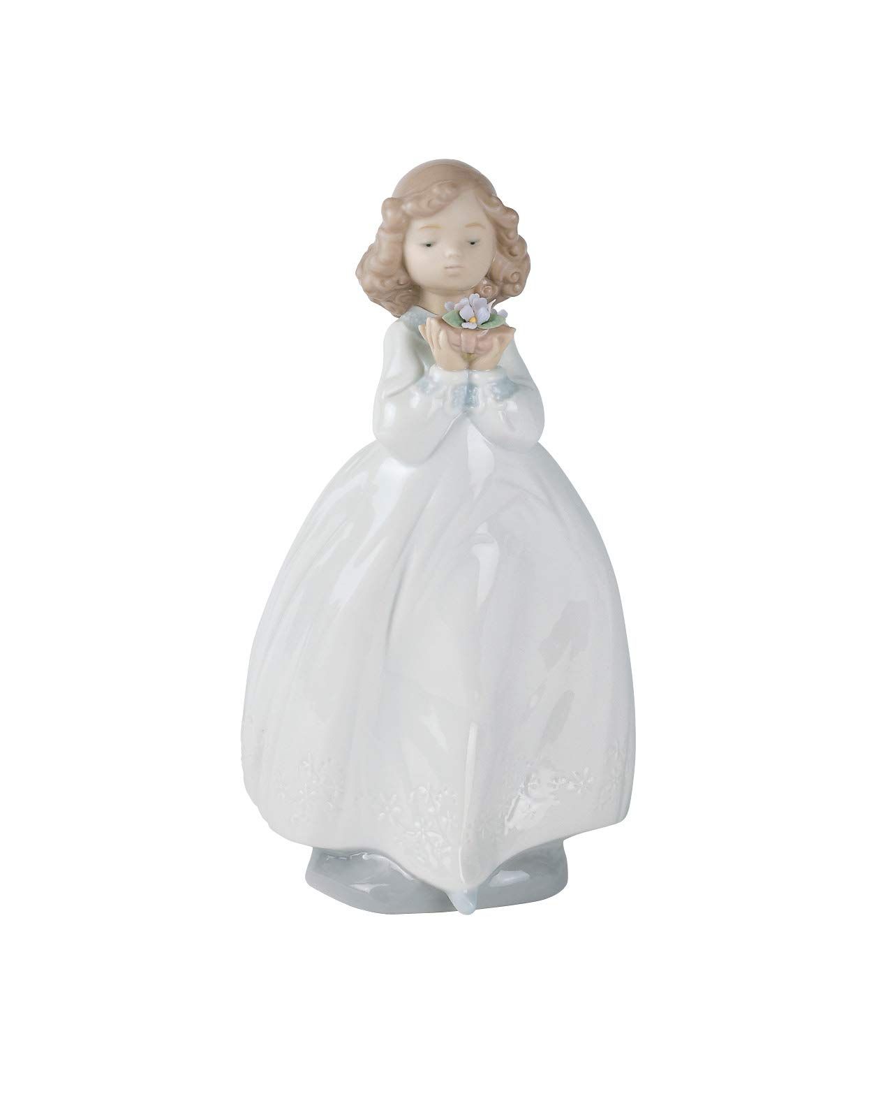 新品 ナオ Nao リヤドロ 人形 大好きなお花 02001444