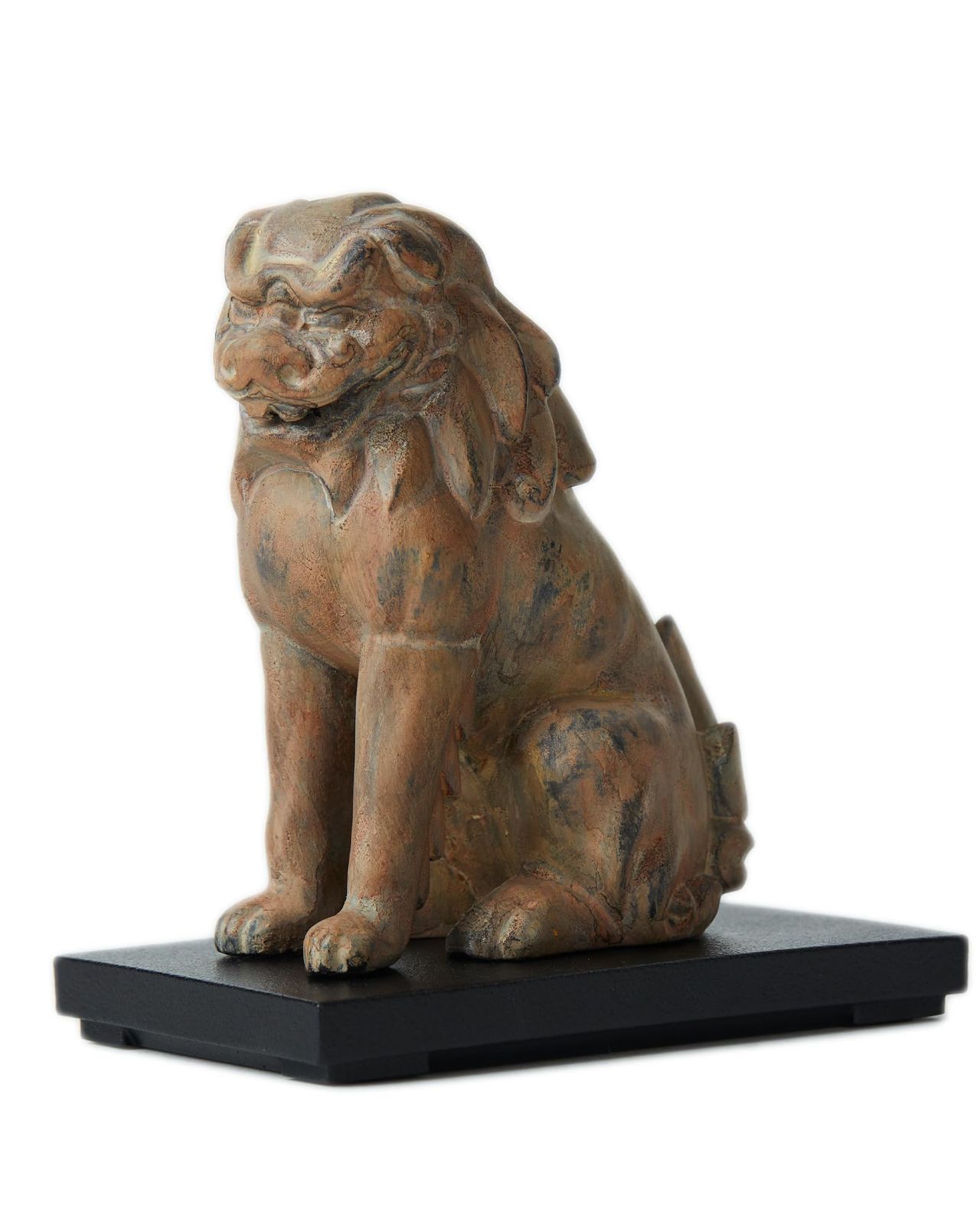 新品 イスムTanaCOCORO[掌] WOOD 獅子（木製：桧）＿木彫り 仏像 