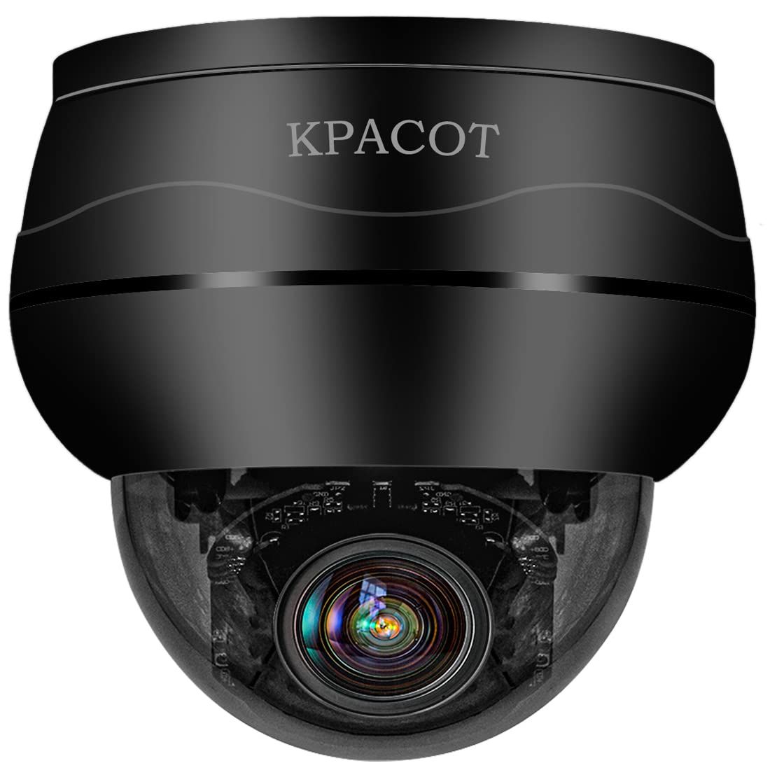 新品 【4K・5倍光学ズーム・ 自動追跡】KPACOT 防犯カメラ 屋外 監視 