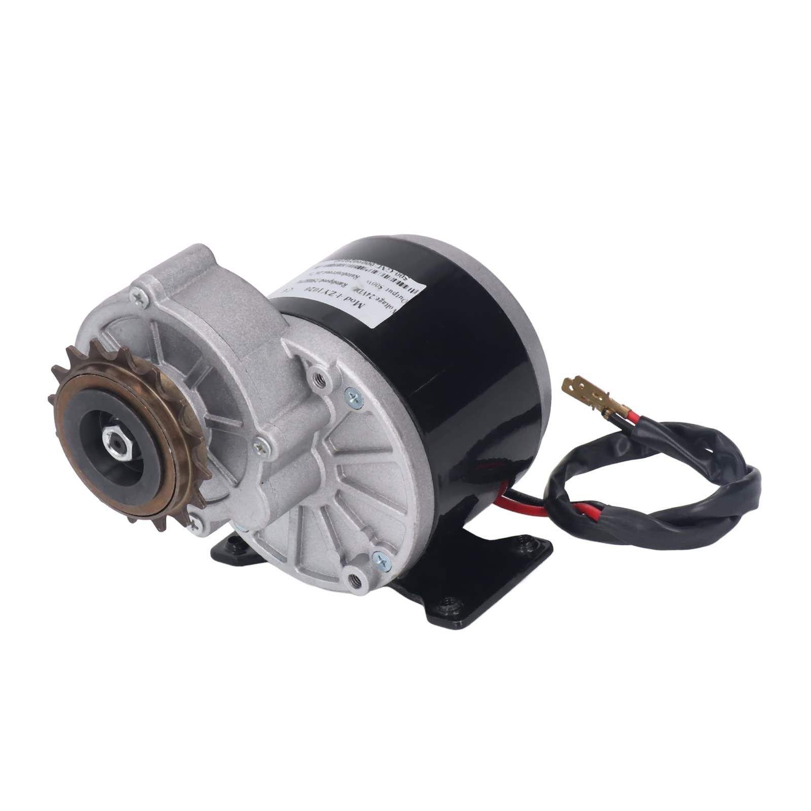 新品 Fockety ギアリダースエレクトリックモーター、24V DC 500W電気 
